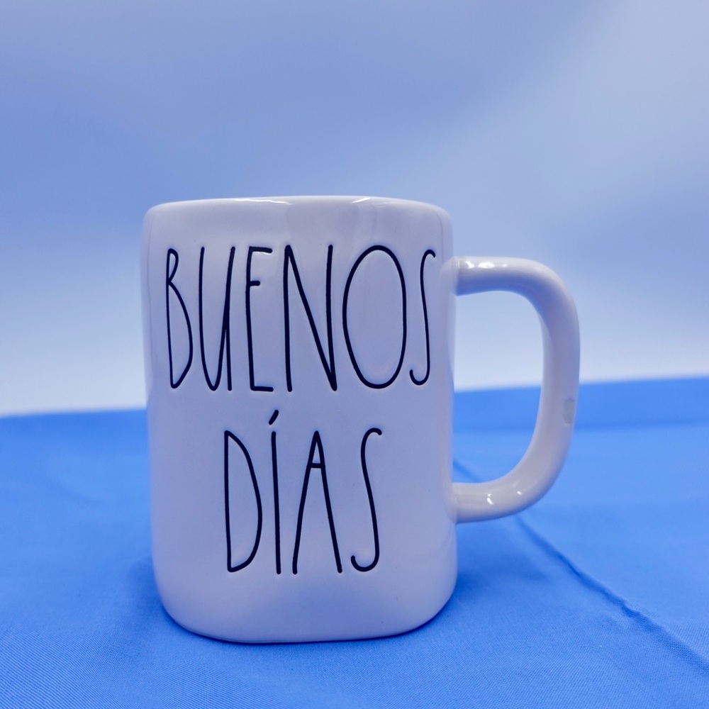 Buenos Dias - Good Morning in Spanish Coffee Mug Rae Dunn